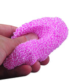 Colorful Snow Mud Fluffy Floam Slime No Borax Kid Toys.