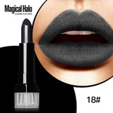 Lipgloss Sexy Metal Makeup Frosted Pigment Gold Metallic.