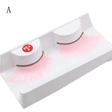 Women Fancy Soft Long False Eyelashes Eye Lashes Makeup Party Club