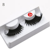 Women Fancy Soft Long False Eyelashes Eye Lashes Makeup Party Club