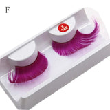 Women Fancy Soft Long False Eyelashes Eye Lashes Makeup Party Club