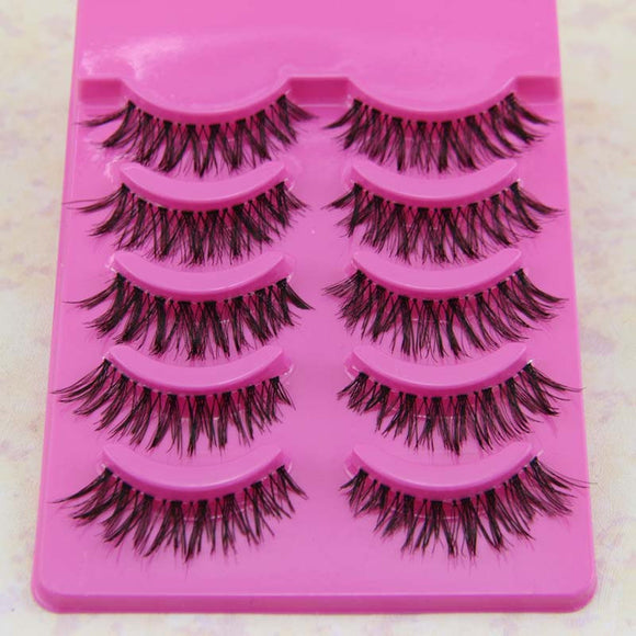 5 Pairs Fashion Natural Handmade False Eyelashes