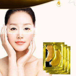 5PCS Moisturizing Beauty Gold Collagen Crystal Eye Mask